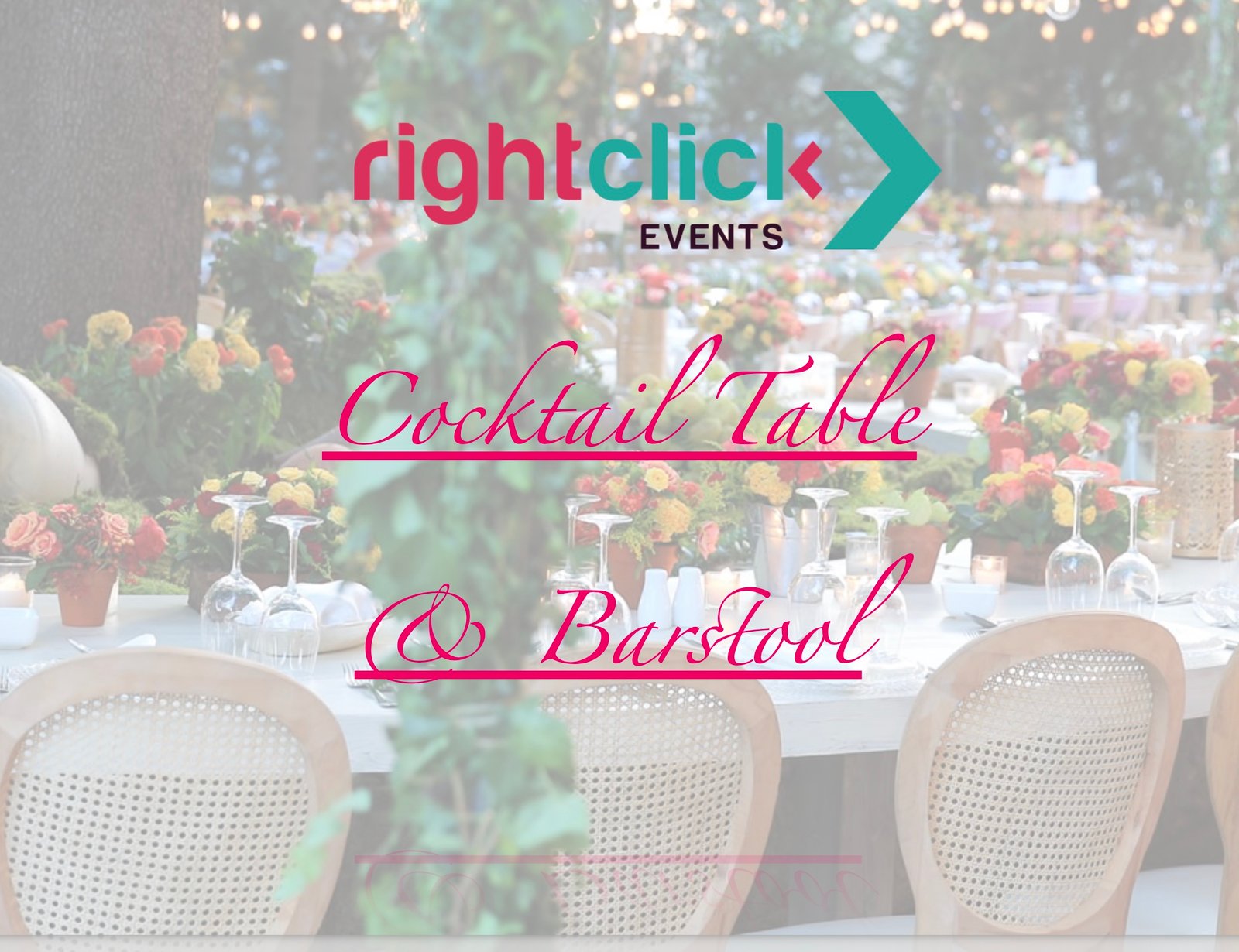 Cocktail table and barstool Thumbnail